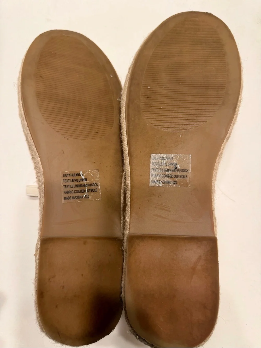 Madden Girl Size 10 Woven Floral Espadrille Ballet Flat